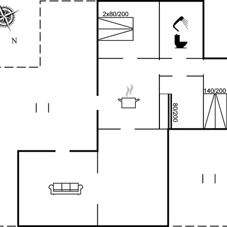 Gudwer - 300m From The Sea By Interhome Vejers Strand